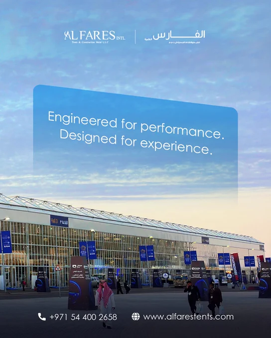 Built to handle scale, speed, and serious footfall, our structures don’t just look good, they work harder.
.
.
#Alfarestents #Architecture #Engineering #ModularStructures #EventInfrastructure  #ModernArchitecture #DesignInspiration #BuiltToPerform #Design
