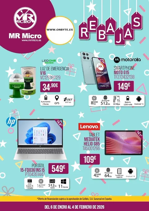 Catálogo de ofertas Enero #Rebajas