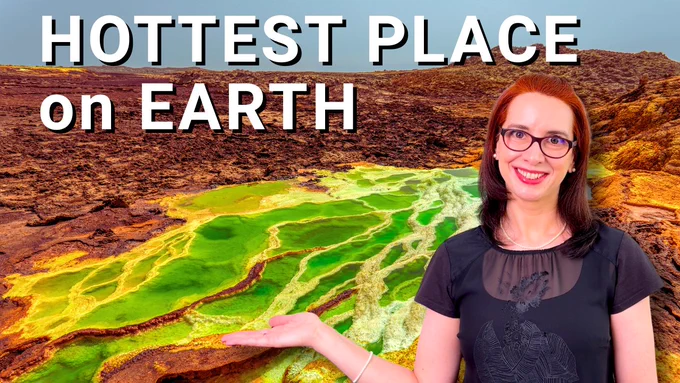 The hottest place on Earth: Danakil Depression Ethiopia