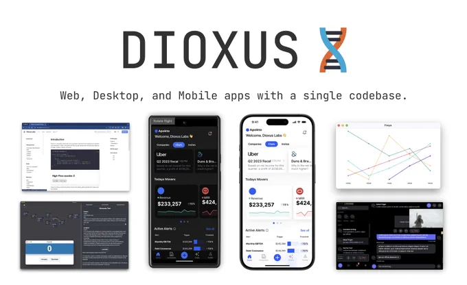 Illustration homepage du site dioxus