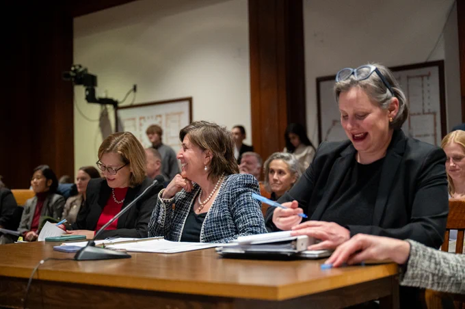 Secretary Tepper testifying in front of Joint Bonding Committee