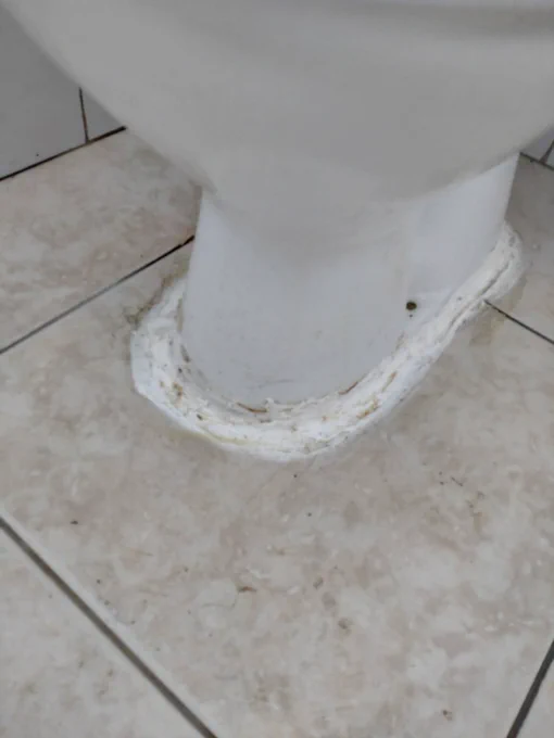 Toilet is still leaking..