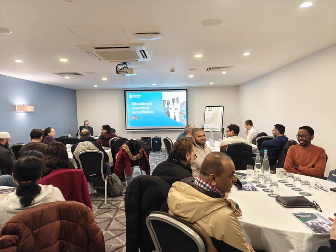 Educational supervisor workshop and accreditation