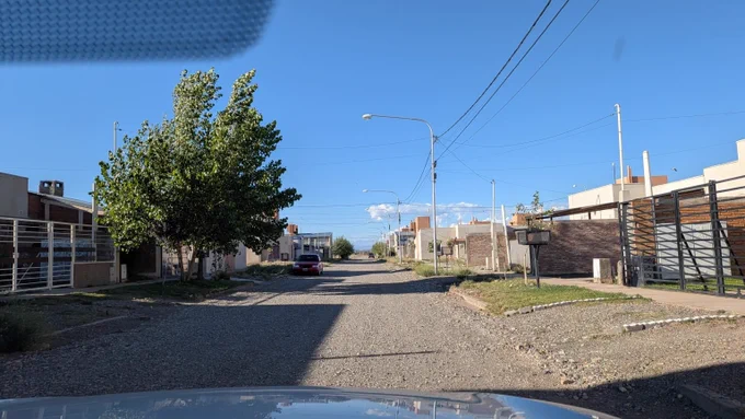 David F. Nitz St. in Malargüe, Argentina
