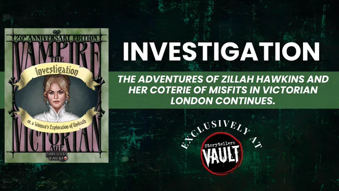 Investigation by Paul Leone is available now at StorytellersVault.com