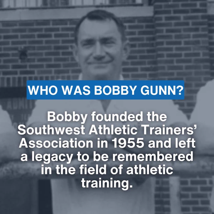 Bobby Gunn Student Leadership Award Applications Open for Athletic Trainer Students