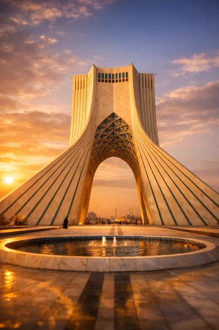 Borj-e Azadi - Tehran, Iran
Architect: Hossein Amanat