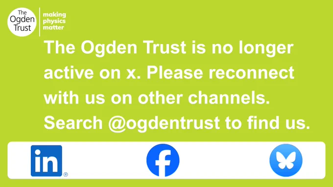 The Ogden Trust is no longer active on x. Please reconnect with us on other channels. Search @ogdentrust to find us. 
LinkedIn: www.linkedin.com/company/ogdentrust/
Facebook: www.facebook.com/OgdenTrust
Bluesky: https://bsky.app/profile/ogdentrust.bsky.social