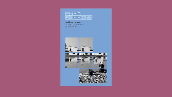 The cover of What Remains against a background