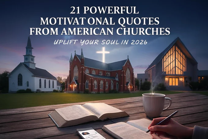 21 Motivational quotes of American Churches 