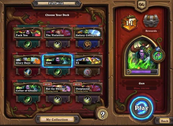 rank 11 woohoo yippee