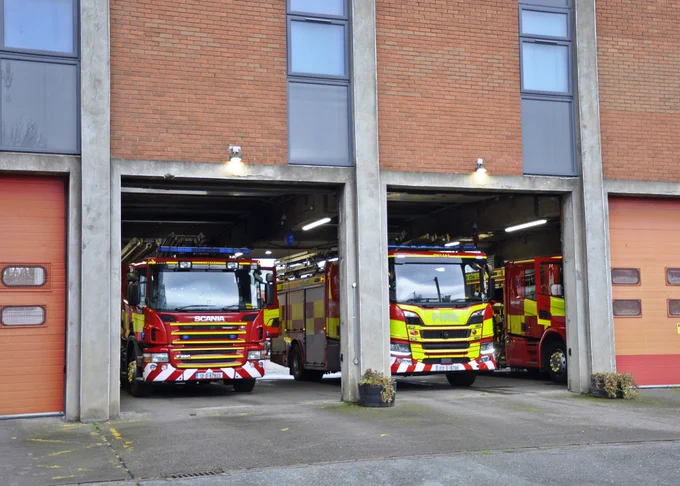 North Strand Fire Station Fire Engines