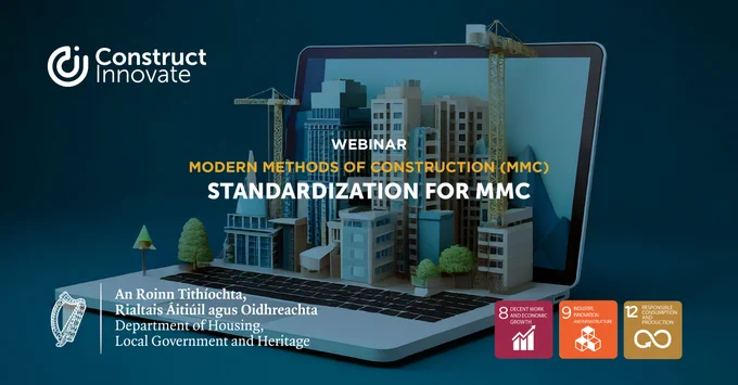 Construct Innovate MMC webinars Standardization (abstract cover)