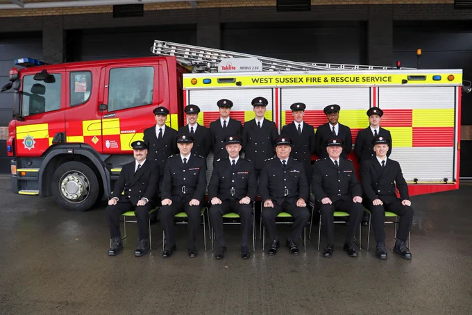 New wholetime firefighters