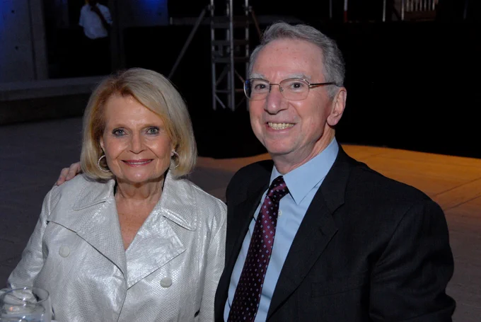  Irwin Jacobs SM ’57, ScD ’59—along with his late wife, Joan