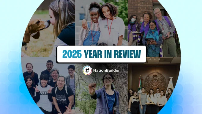 Discover how NationBuilder customers and partners, from animal rights advocacy to campaigns and small businesses, put people first in our Year in Review.