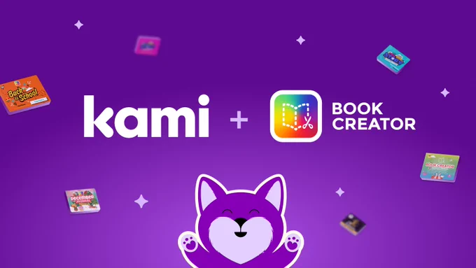 Kami and Book Creator logos