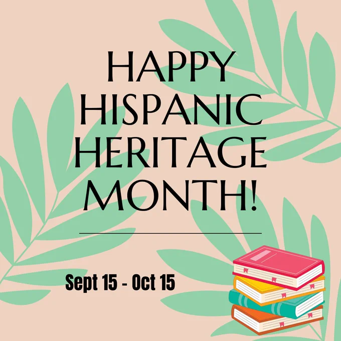 Celebrate #HispanicHeritageMonth at DCSD school libraries! 
