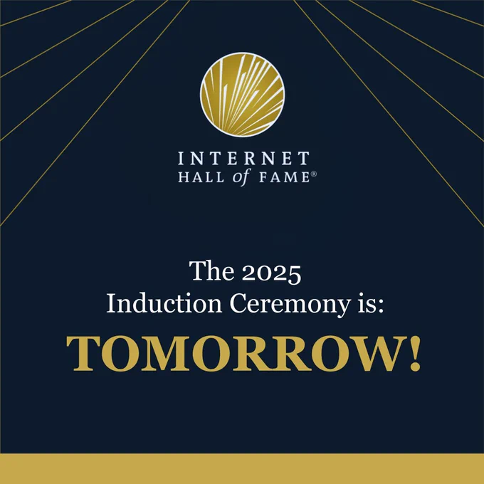 The 2025 Induction Ceremony is tomorrow!