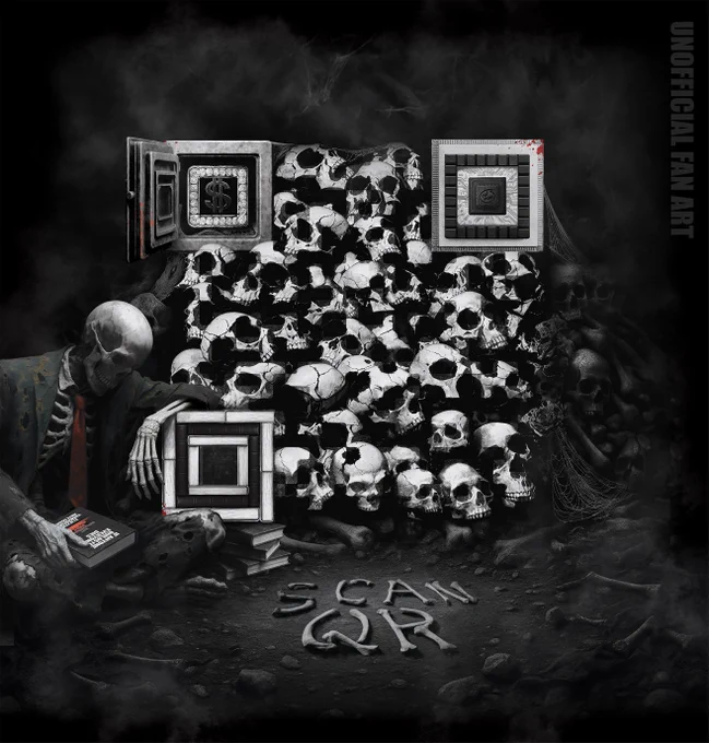 FAN ART. UNOFFICIAL. QR CODE https://ifanyonebuildsit.com