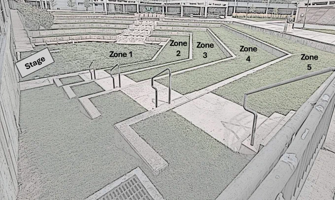 Map of zones from Utah Valley University. 