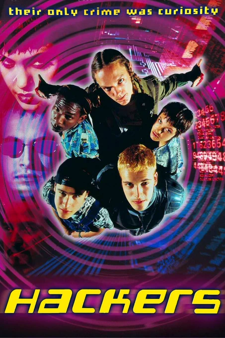 Hackers the movie poster