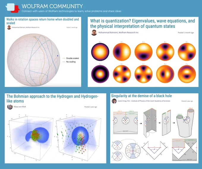 Wolfram Community group: Quantum Computing.