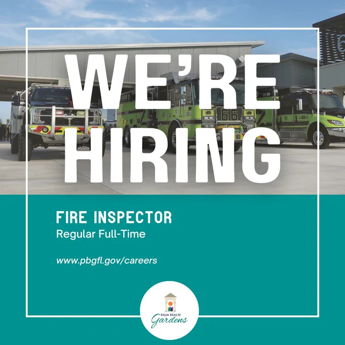 We're hiring a full-time Fire Inspector.