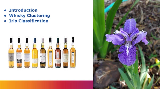 clustering whisky and classifying iris flowers 