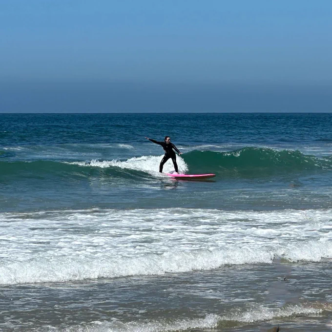 Surfing lessons Newport Beach, California