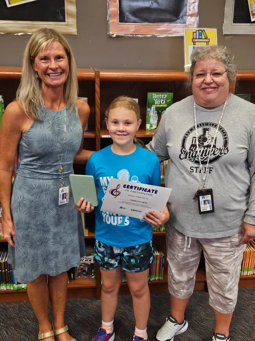 DLMC Summer Reading Program - Kindle winner