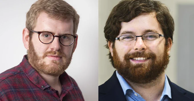 Dr Stephen Fielden (left) and Dr David Themens (right).