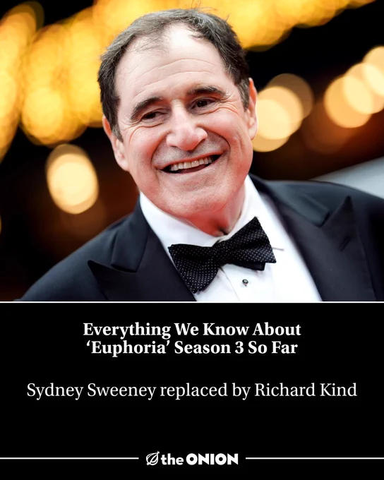 Everything We Know About ‘Euphoria’ Season 3 So Far

Sydney Sweeney replaced by Richard Kind

