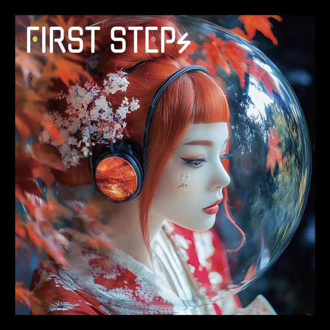 ❒ ラジオ番組
「FIRST STEPs 〜クリエイティブに生きるヒント〜」｜公式ビジュアル［ 皆既日食 2025 ］


[ 画像説明 ]
赤い着物をまとった、赤い髪の人物が描かれたイラスト

人物は右半身をこちらに向け、少し伏し目がちに自身の正面を見つめている。人物の顔のまわりには、水や光を想起させる透明な球体が描かれている。人物の周囲には、紅葉を想起させる赤い小片が描かれている。
画像の上部左側には、FIRST STEPsと記載されている。「FIRST STEPs」は番組名。

※この画像は、AIと手描きを組み合わせて作成されています。｜ Created by AI and handwritten.


[ Designer ]
FrenzyBeach

❒ Bluesky :
├ @frenzybeach.bsky.social
└ https://bsky.app/profile/frenzybeach.bsky.social

❒ mixi2 :
├ @frenzybeach 
└ https://mixi.social/@frenzybeach

❒ 𝕏 :
├ @FrenzyBeachJP
└ https://x.com/frenzybeachjp

❒ 𝕏 :
├ @FrenzyBeach
└ https://x.com/frenzybeach

❒ Web :
└ https://lit.link/frenzybeach