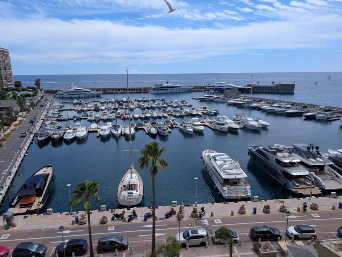 Balcony View in Monaco