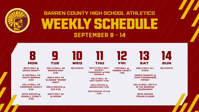 Weekly Schedule