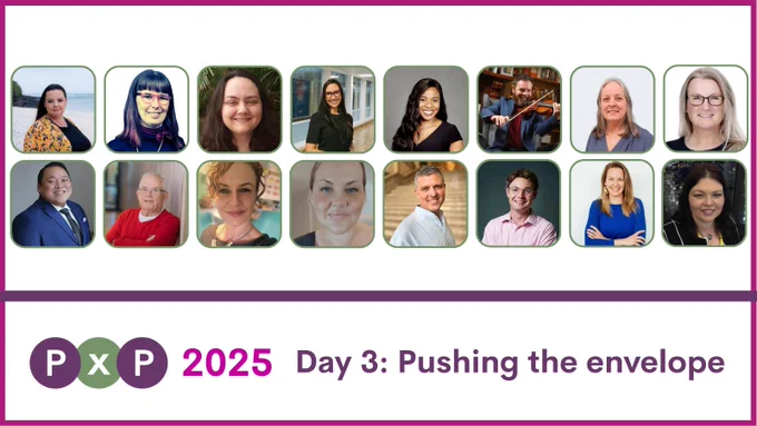 PxP 2025 speaker photos. Day 3: pushing the envelope.