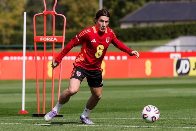 Cymru players preparing for Canada.