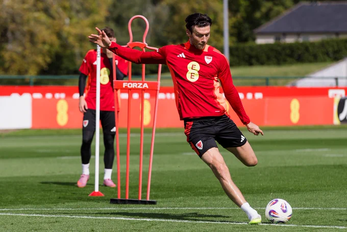 Cymru players preparing for Canada.