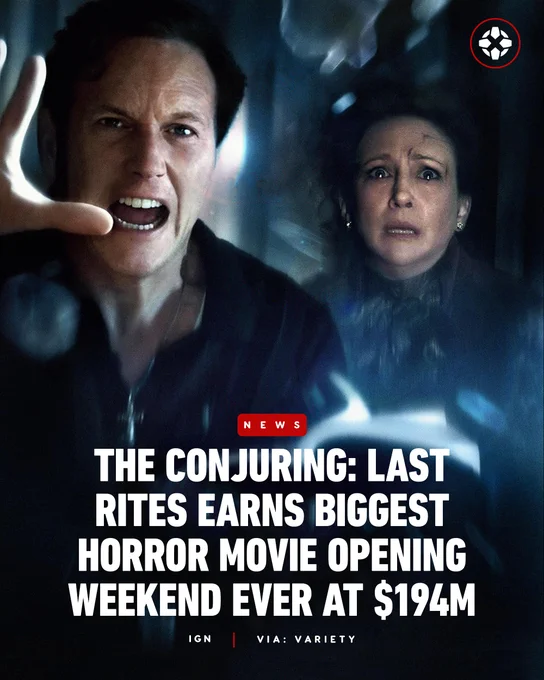 The Conjuring: Last Rites Earns Biggest Horror Movie Opening Weekend Ever At $194M