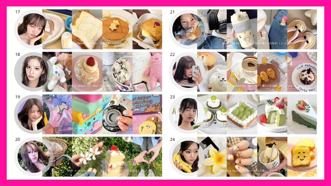 🍎 clearance sale 2.5k/each (harga awal 5k/each)
💐 get ava jpg & png, header non sub, retext  500

17. liz
18. sullyoon
19. carmen
20. yujin
21. jennie
22. giselle
23. wonyoung
24. isa