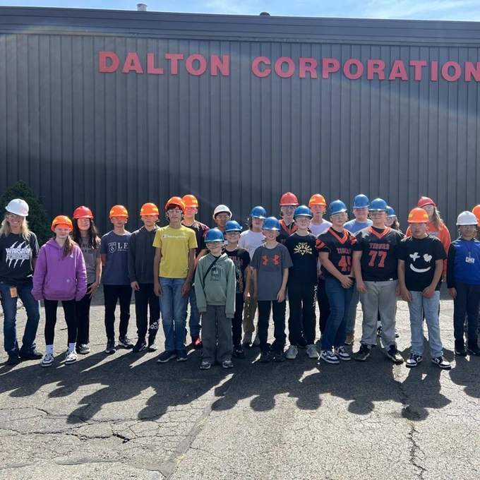 Automation & Robotics students tour Dalton Foundry to see industrial robots in action. 