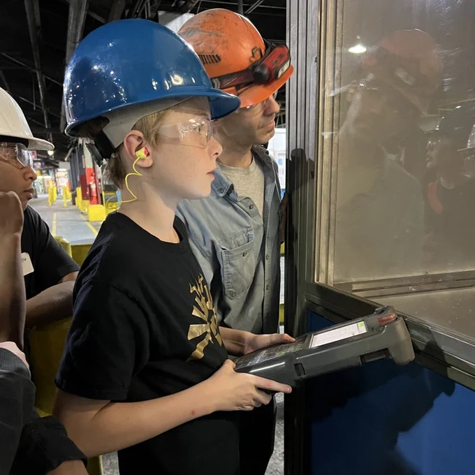 Automation & Robotics students tour Dalton Foundry to see industrial robots in action  