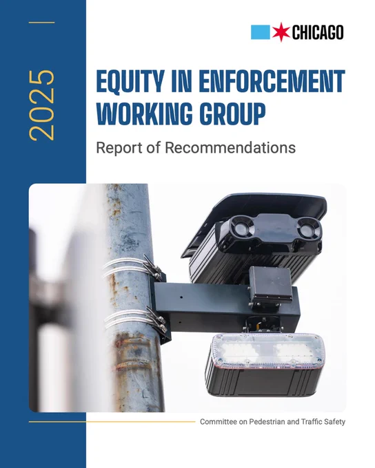cover page of Equity in Enforcement Working Group's report of recommendations