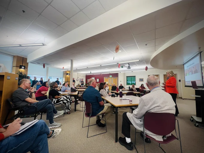 First community meeting