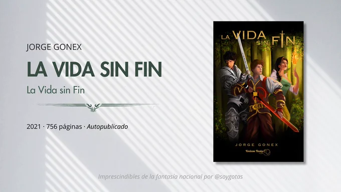 Libros y autores de fantasía nacional española para adultos
