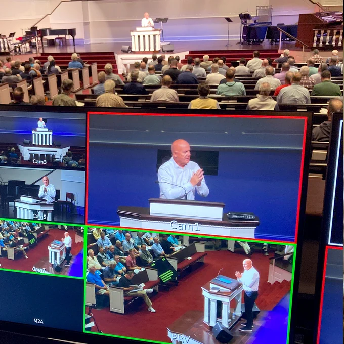 Russ Andrews preaches from John's Gospel