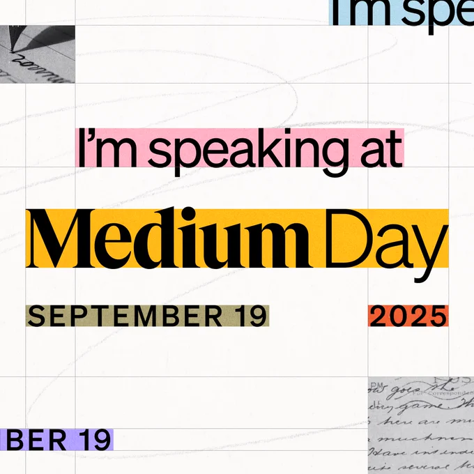 @Medium  Thank You so much for this amazing opportunity! #mediumday