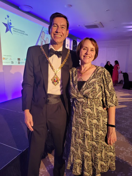 The Mayor and Mayoress of Worcester