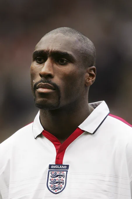 Sol Campbell playing for England